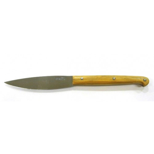 Cuchillo mesa inox Pallarès Solsona madera boj 10 cm - Ganivetería